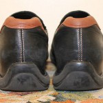 Mens COLE HAAN Black LEATHER Slip On LOAFERS Dress SHOES 10.5 M
