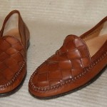 Men’s Cole Haan Collection Brown Leather Weaved Loafer 9 M