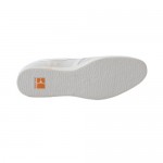 Hugo Boss Orange “ORODOS V” White Leather Fashion Sneakers Shoes Sz 8 9 10 11 13