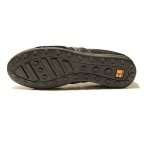 $225 Hugo Boss ORANGE Label Sneakers Black Slip-on Mens Shoes 9 42 Trainers 8.5
