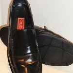 Men’s Cole Haan Country Black Leather Comfort Loafers with Nike Air Size 13 M