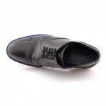 Cole Haan Air Harrison Mens Size 11 Black Wingtip Leather Oxfords Shoes Used