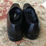 Hugo Boss Authentic Italian Leather Dikko Black Dress Shoes 12 Vero Cucio