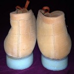 Clarks Originals Supreme orange nubuck wallabee 10.5m