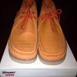 Clarks Originals Supreme orange nubuck wallabee 10.5m