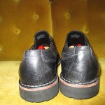 BLACK COLE HAAN NIKE AIR PLAIN TOE LOAFERS SIZE 11.5M
