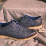 Nike Cole Haan Lunargrand Wingtip navy blue 9