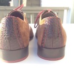 COLE HAAN AIR COLTON SADDLE OXFORD Men’s Size 8 $198.00 Croc Print No Reserve!