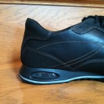 Cole Haan Black Leather Sneakers Nike Air – mens size 9 NICE!
