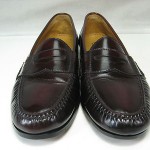 COLE HAAN Men’s Brown Leather PENNY LOAFERS Sz 9.5D…………SHARP!