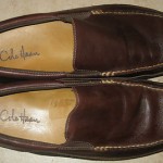 Mens Cole Haan Brown Leather Classic Loafers sz 9.5 M