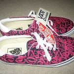 VANS SKATEBOARDING MENS ERA VAN DOREN PINK TRIBAL SHOES SIZE 13 NWT SHIPS FREE