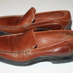Mens COLE HAAN NIKE AIR Brown Leather Loafers Shoes 9.5 M