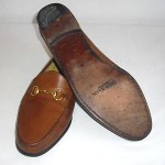 Cole Haan Men’s Size 14 M Luggage Tan Leather Horse Bit Loafers ITALY