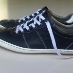COLE HAAN NIKE AIR MEN’S BLACK LEATHER FASHION SNEAKERS SIZE 9