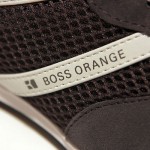 $225 Hugo Boss ORANGE Label Sneakers Grey White Mens Shoes 11 44 Trainers 10.5