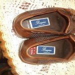 BRAGANO COLE HAAN Brown Woven Leather Tassel  Loafers Shoes Men’s 7 M