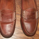 Cole Haan Brown Leather Penny Loafers Casual Dress Shoes Sz 12 Saddle Tan