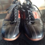 MENS COLE HAAN NIKE AIR Two Tone BLACK BROWN LEATHER CASUAL OXFORDS SHOES Sz 13M