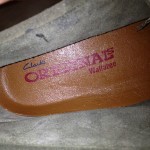 Clarks wallabee green camoflage suede size 9m MENS
