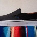 VANS Classic Slip-On Men’s Skate Shoes (Dover Herring) Black Size 10 NIB! NICE!