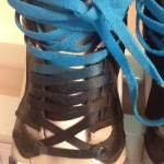 Diesel Mens Impression Mid Fashion Sneaker Royal Blue Size 12
