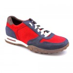 Cole Haan Air Griffen Mens Size 6 Red Wide Suede Oxfords Shoes
