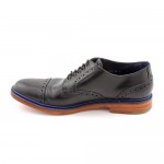 Cole Haan Air Harrison Mens Size 11 Black Wingtip Leather Oxfords Shoes Used