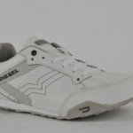 MEN DIESEL EAGLE LOOP WHITE BEIGE CLASSIC CASUAL US 11 NIB NO RESERVE