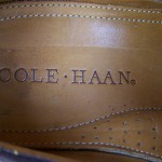 COLE HAAN Brown Distressed Oiled Leather Plain Toe Oxfords/Shoes 11½ M