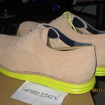 Brand New Cole Haan Lunargrand Wing Tip SNDSTN/LIMELIGHT Size 10 Mens