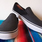 VANS Classic Slip-On Men’s Skate Shoes (Dover Herring) Black Size 10 NIB! NICE!