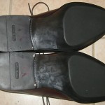 Mens Cole Haan Nike Air Brn Leather Classic Oxfords sz 9.5 M ~ Excellent