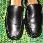 COLE HAAN SANTA BARBARA NIKE AIR BLACK  LOAFER SHOES  9.5 M
