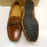 NEW COLE HAAN PASEO PAPAYA LEATHER CAMP MOC STYLE DRIVING SHOES