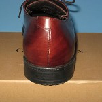 New NIB Mens Cole Haan Air Adams Apron Burgundy Leather Oxfords, Size 9.5