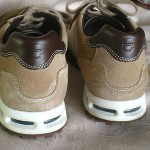 Cole Haan Nike Air Leather suede Canvas Lace up Shoes Mens 12 M
