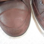 new HUGO BOSS ORANGE Santil DARK BROWN leather sneakers NIB