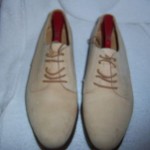 COLE HAAN MENS 10 SHOES BROWN TAN SUEDE OXFORDS USA