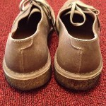 Clarks Originals Desert Kahn Taupe Distressed 9m
