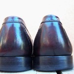 Cole Haan Mens Dress Shoes Sz Size 10.5D Burgundy Leather Slip On Tassel Loafers