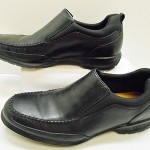 Cole Haan Black Leather Casual Loafers with Nike Air  C05733 Size 9 M