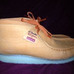 Clarks Originals Supreme orange nubuck wallabee 10.5m