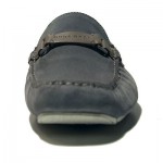 $245 HUGO BOSS Grey Drivers Loafers Shoes 9 42 Mens Casual Moccasins 9.5 42.5