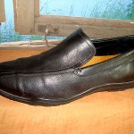 COLE HAAN ~ MENS NIKE AIR BLACK GLOVE SOFT LEATHER DRIVING LOAFERS SZ 10M