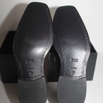 NIB HUGO BOSS Leather Slip Ons, SIZE 10 1/2 US, Brown