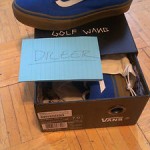 Vans X Odd Future Old Skool Pro “S” Blue Size 7 Tyler the Creator