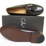 Cole Haan Mens Shoes $158 NEW Pinch Tassel Burgundy Leather 7.5 E