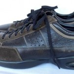 Men’s COLE HAAN Nike Air Leather Oxfords Shoes Size 11 M Black/Brown