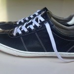 COLE HAAN NIKE AIR MEN’S BLACK LEATHER FASHION SNEAKERS SIZE 9